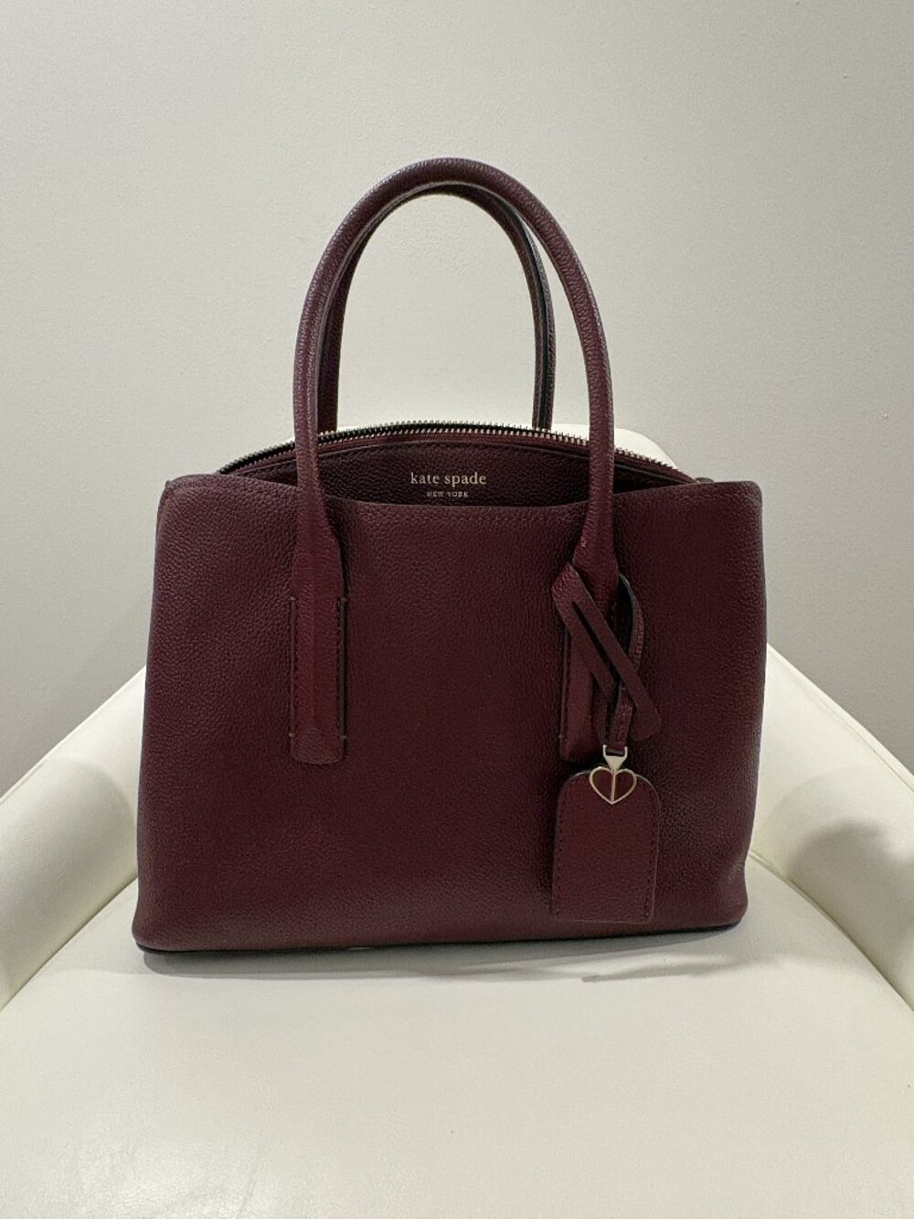 Maroon Purse & Wallet